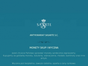 Antykwariat Sasarte - numizmatyka w dobrych cenach